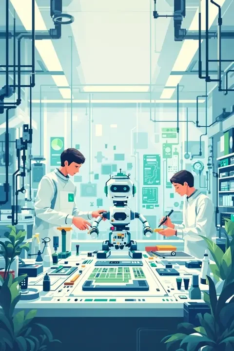 科创社的发明 学院青春影片竖版海报