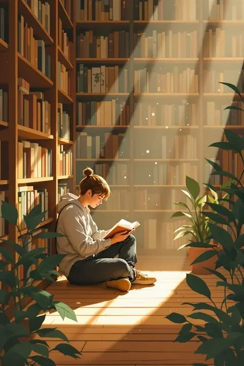 图书馆的第七排 学院青春影片竖版海报