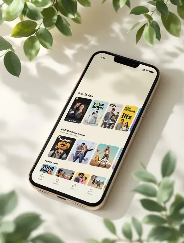 555电影网 APP 界面展示